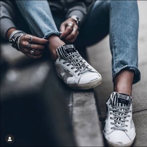 Golden Goose GGDB shoes Zebra Print 🦓